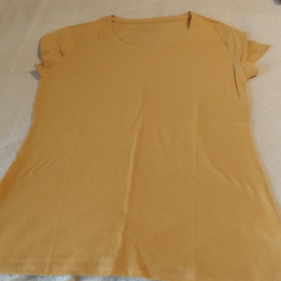No Boundaries Tops - NWOT mustard tee